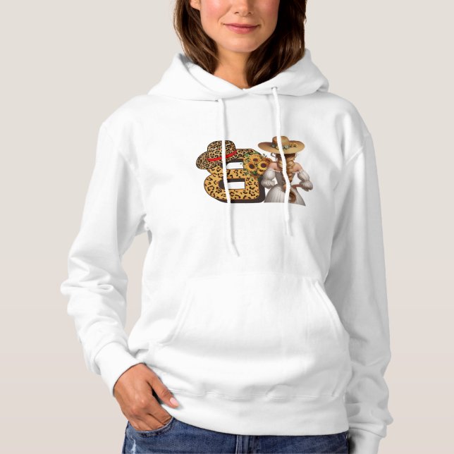 WARME KAPUZENPULLOVER  HOODIE (Vorderseite)