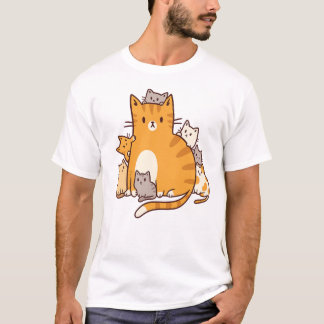 Warme Katzen T-Shirt