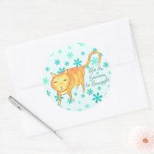 Warme Kuscheltiere & Winterwirbel Weihnachtskatze