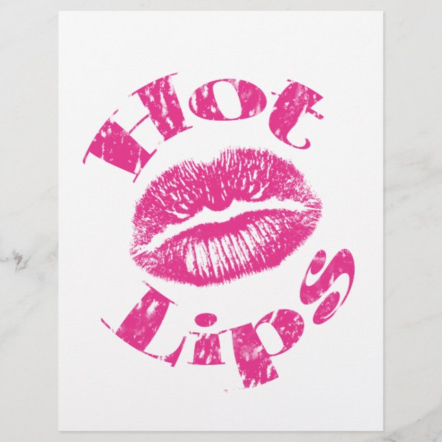 Warme Lippen! Rosa Lippen (Vorderseite)