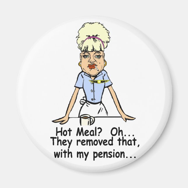 warme Mahlzeit Magnet (Vorne)