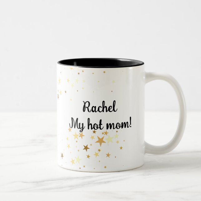 Warme Mutter Zweifarbige Tasse (Rechts)
