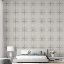 Warme neutrale Schallwelle Minimalstil Tapete