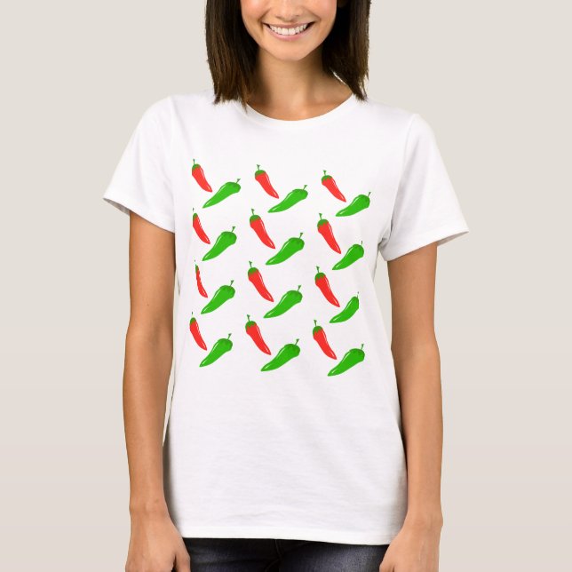 Warme Paprikaschoten T-Shirt (Vorderseite)