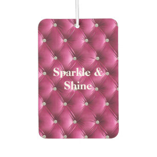 Warme rosa Imitate Velvet Autolufterfrischer