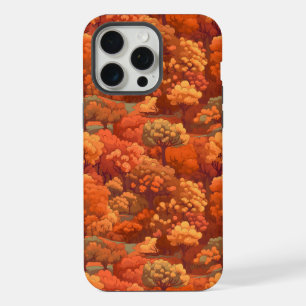 Warme rustikale Wasserfarbe Herbstbäume Boho-Äst iPhone 15 Pro Max Hülle