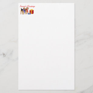 Warme Schals Briefpapier