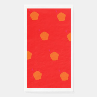 Warme schattige Polka Punkte Papier Napkin Serviette