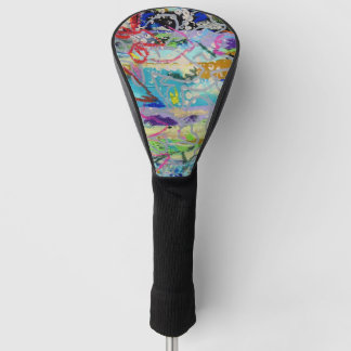 Warme Schichten von Lydia's Art Sangria Golf Headcover