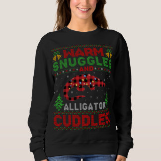 Warme Schnecken und Alligatorenkugel Ugly Alligato Sweatshirt