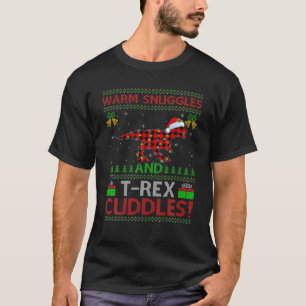 Warme Schnecken und Rex Cudles Ugly Rex Weihnachte T-Shirt