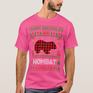 Warme Schnecken und Wombat Cuddles Ugly Wombat Chr T-Shirt