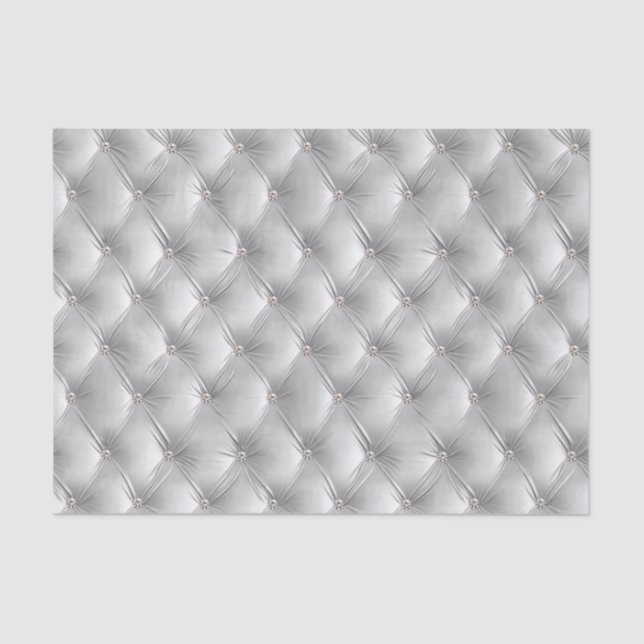 Warme Soft Gray Chic Imitate Velvet Seidenpapier (Vorderseite)