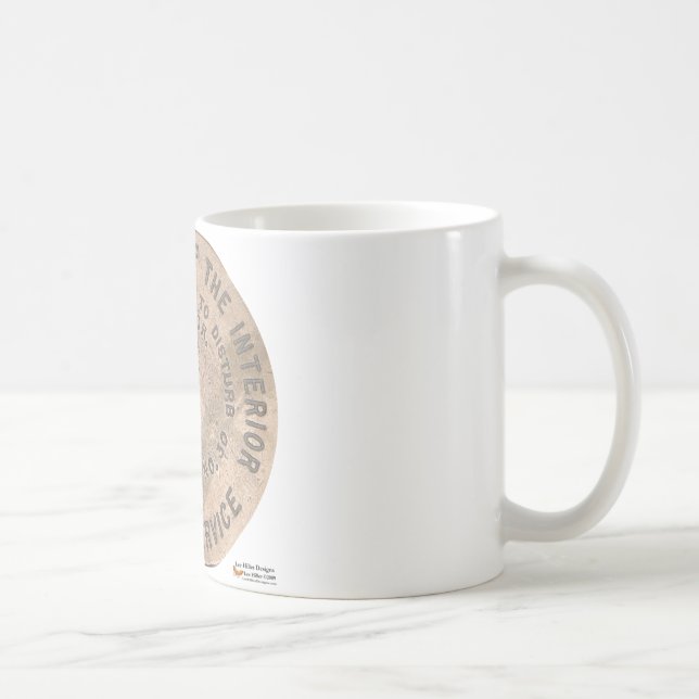 Warme Springs US-Stück des Geschenkartikels Kaffeetasse (Rechts)