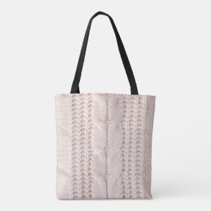 Warme Strick Tote Bag