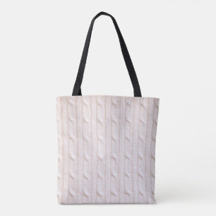 Warme Strick Tote Bag
