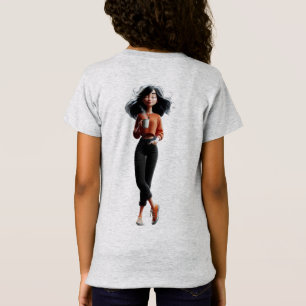"Warme Tasse, warmes Herz, neuer Anfang." T-Shirt
