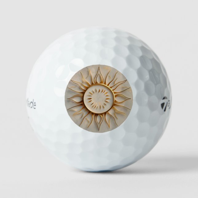 "Warme Textur" Golfball (Vorderseite)