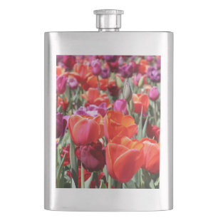 Warme Tulips Flachmann