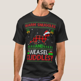 Warme Umarmungen Und Wiesel Kuschelt Unförmiges Wi T-Shirt