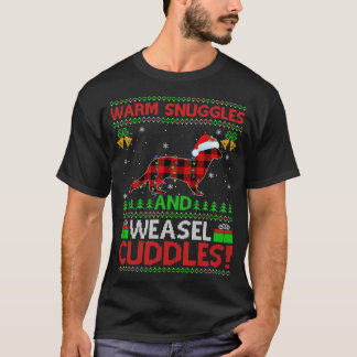 Warme Umarmungen Und Wiesel Kuschelt Unförmiges Wi T-Shirt