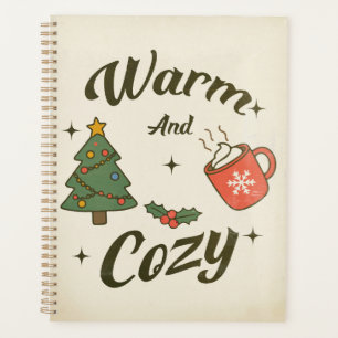 Warme und gemütliche Weihnachten Planer