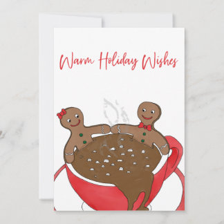 Warme Urlaubswünsche Feiertagskarte