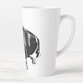 Wärme während des Wartens Milchtasse