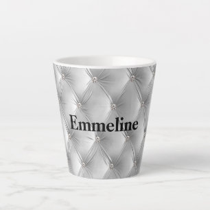 Warme weiche graue Imitate Velvet Milchtasse