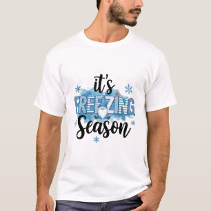 Warme Winter-Cozy-Designs für festliche Zeiten T-Shirt