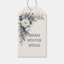 Warme Winterwünsche Winter Botanischer Mondbeglück Geschenkanhänger
