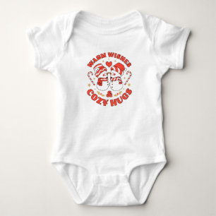 Warme Wünsche  & Kuschelige Umarmungen Baby Strampler