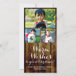 Warme Wünsche Vintag Land 3 Weihnachten