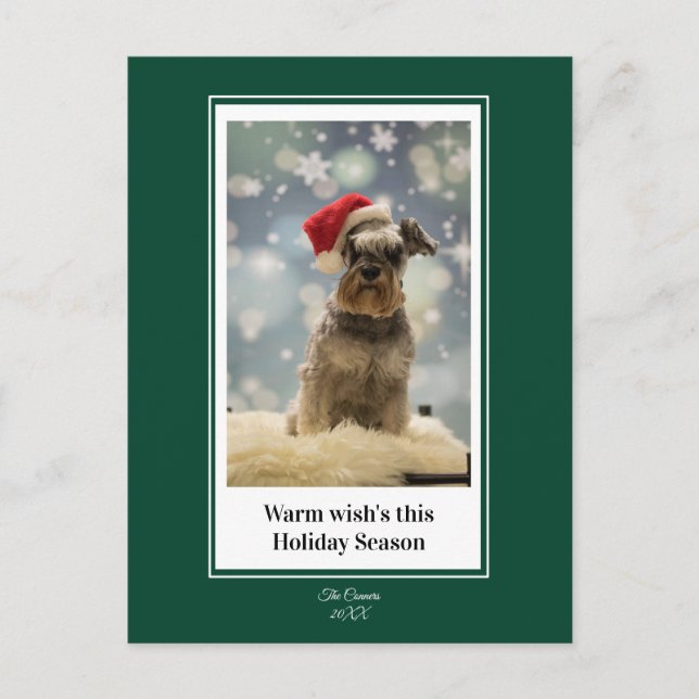 Warme wünscht diese Feriensaison Postkarte (Vorderseite)