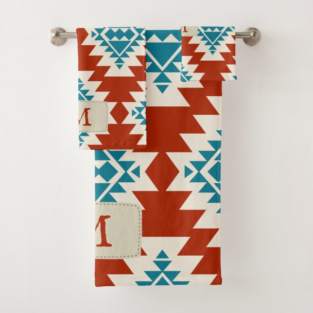 Warme Wüste Träume Südwestrustikales Muster Badhandtuch Set (Insitu)