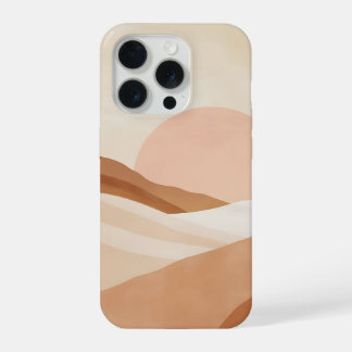 Warme Wüsten-Sonnenaufgang-Abstraktlandschaft Neut iPhone 15 Pro Hülle