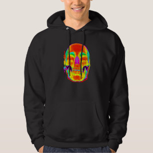 Wärmebild-Schädelhitze Hoodie
