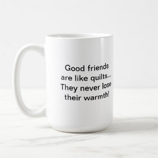 Warmen Freunde Quilters Tasse