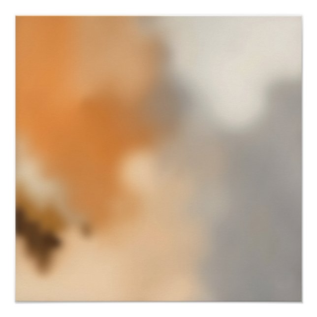 Warmer abstrakter Hintergrund Poster (Vorderseite)