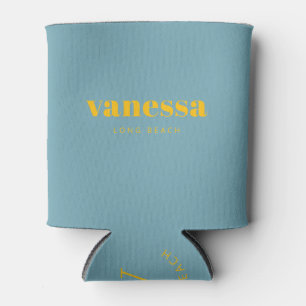 Warmer Aqua-Nachmittags-Minimal-Modern-Klassischer Dosenkühler