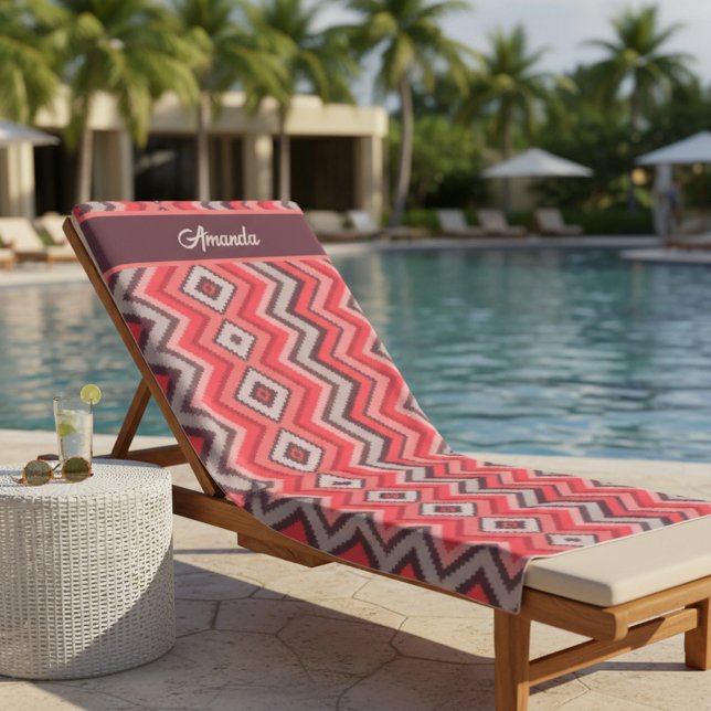 Warmer Chevron Strandtuch (Von Creator hochgeladen)