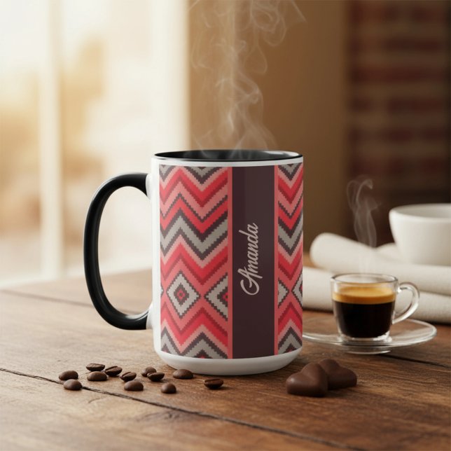 Warmer Chevron Tasse (Von Creator hochgeladen)