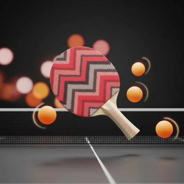 Warmer Chevron Tischtennis Schläger (Von Creator hochgeladen)