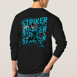 Warmer elektrischer Samurai-Katz - Casual Comfort T-Shirt