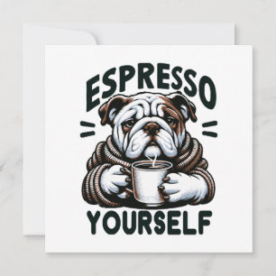 Warmer Espresso Bulldog - Gemütlicher Kaffee 