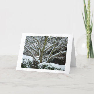 "Warmer Feiertag wünscht " Feiertagskarte