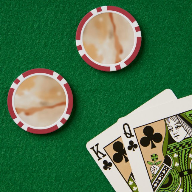 Warmer Fluss Abstract Pokerchips (Pokertisch (doppelt))