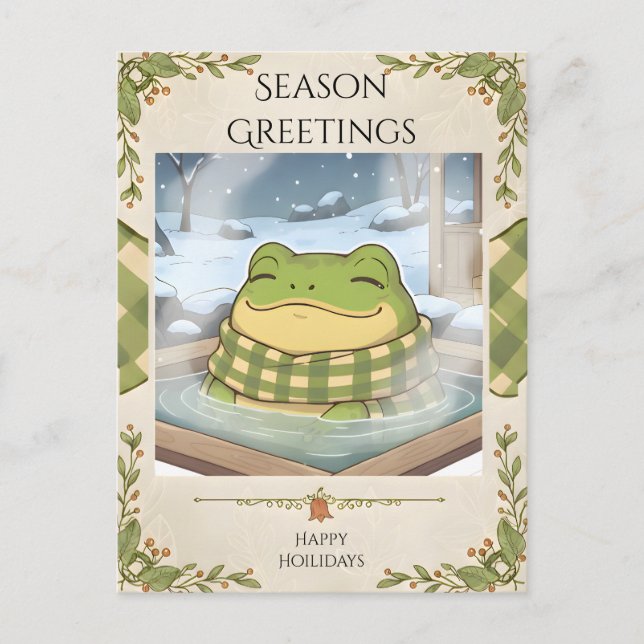 Warmer Frühling Ruhe Postkarte (Vorderseite)