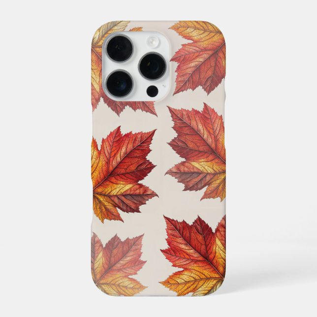 Warmer & gemütlicher Herbst-Handyhülle iPhone Hülle (Rückseite)