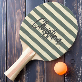 Warmer, grau gestrichener Name des Polo aus der Mi Tischtennis Schläger